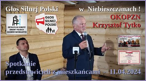 G Os Silnej Polski W Niebieszczanach Krzysztof Tytko Okopzn Youtube