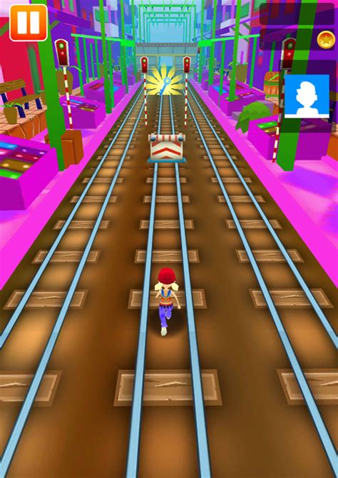 Subway Train Roof Surf Racing для Android — Скачать