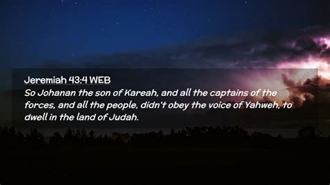 Jeremiah Web Desktop Wallpaper So Johanan The Son Of Kareah And