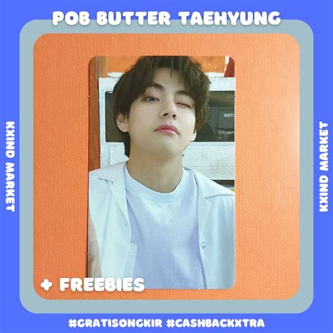 Jual POB Butter Taehyung BTS PC V Butter Album Butter BTS PC