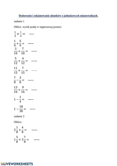 The Worksheet Is Filled With Numbers And Symbols