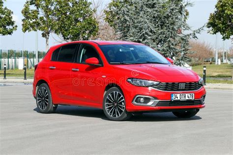 New Fiat Egea Fiat Tipo Editorial Image Image Of City