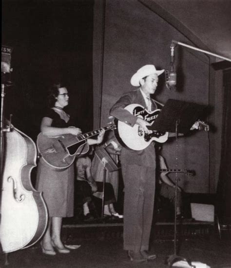 Hank Williams playing Lefty Frizzell’s guitar (crosspost from r ...