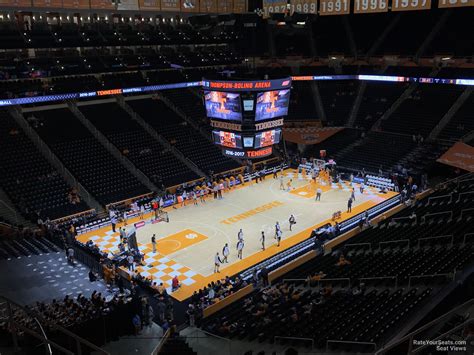 Section 325 At Thompson Boling Arena