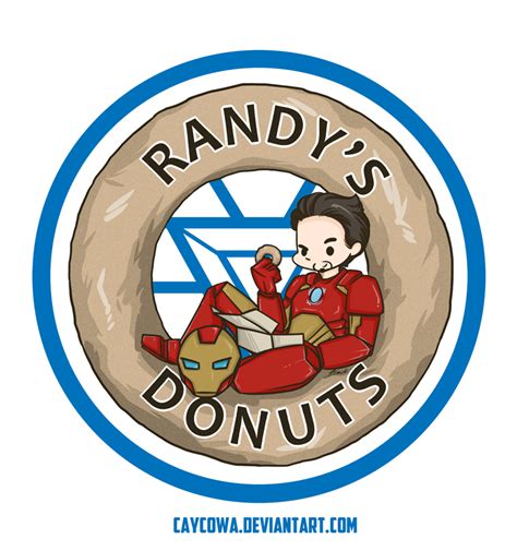 Iron Man - Randy's Donuts by caycowa on DeviantArt