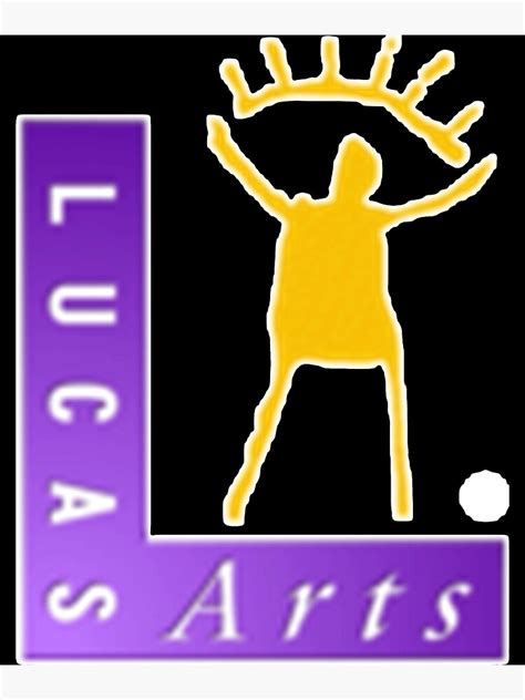 "LucasArts logo " Poster for Sale by KevinBeale | Redbubble