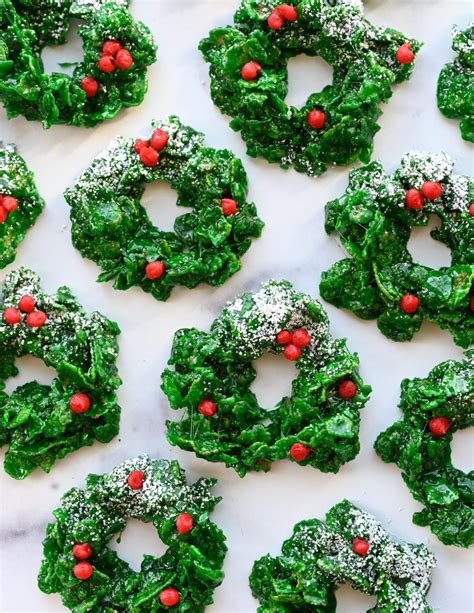 Christmas Wreath Cookies Once Upon A Chef