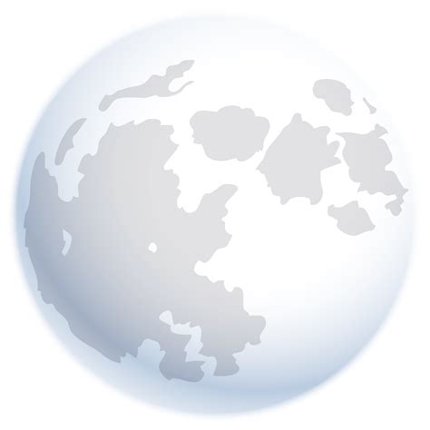 Realistic Moon Clipart Image Clip Art Library