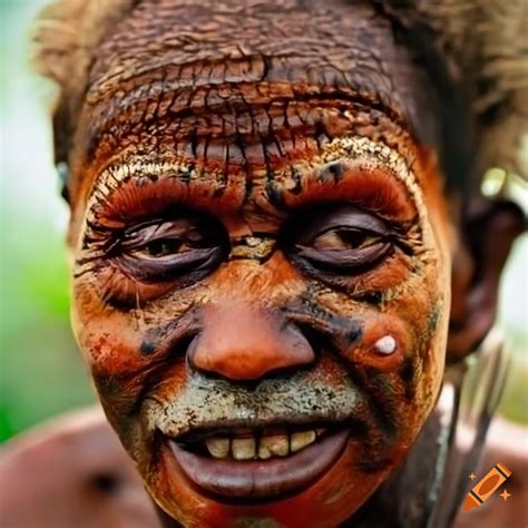 Portraits of people from papua new guinea on Craiyon