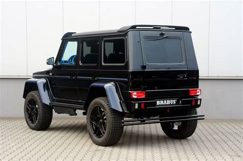 Brabus G500 4x4 Has Red Engine And Smurf Skin Interior Autoevolution