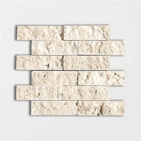 Ivory Wall Decos Travertine Mosaic Country Floors Of