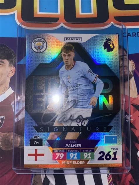 Panini Premier League Adrenalyn Xl Plus Signature Limited Edition