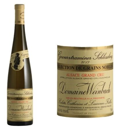 Gewurztraminer Grand Cru Schlossberg Sélection de Grains Nobles 2013