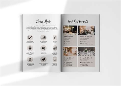 Airbnb Welcome Book Template :: Behance