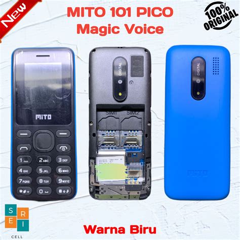 Jual HP MITO Bergaransi Hp 101 PICO Magic Voice Hp Tombol Jadul Dual