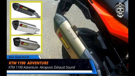 KTM 1190 Adventure Best 5 Exhaust Sound GPR Akrapovic Arrow Remus