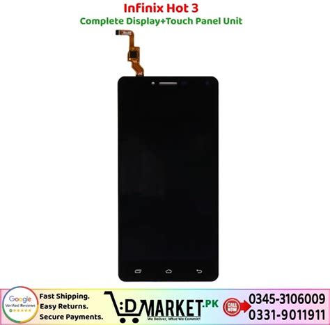 Infinix Hot 3 LCD Panel Unit Combo 2025 Exclusive