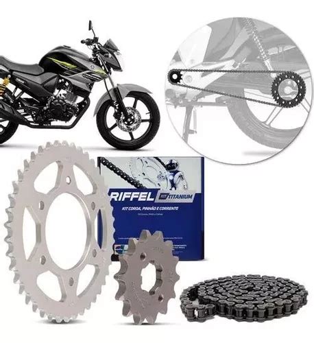 Kit Rela O Yamaha Ybr Factor Riffel Parcelamento