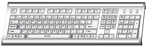 Free stock photo of computer keyboard, drawing, illustration