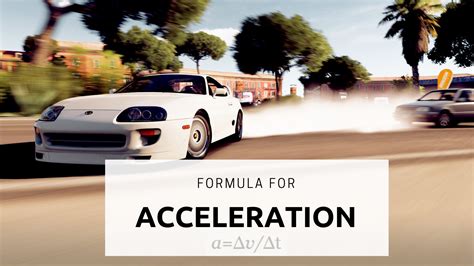 Acceleration Formula Physics