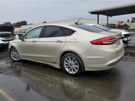 2017 Ford Fusion Se Hybrid Photos Ca Hayward Repairable Salvage Car Auction On Tue Feb 20