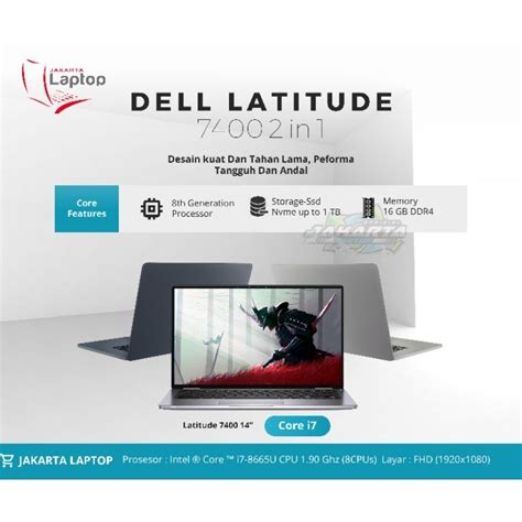 Jual Laptop Dell Latitude In Core I Gen Ram Gb