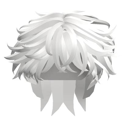 Anime Messy Hair White S Code Price RblxTrade