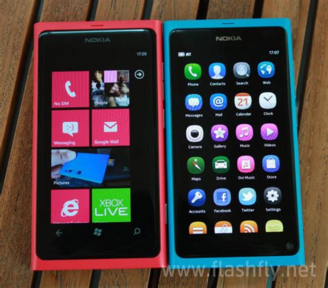 Nokia N9 Vs Lumia 800