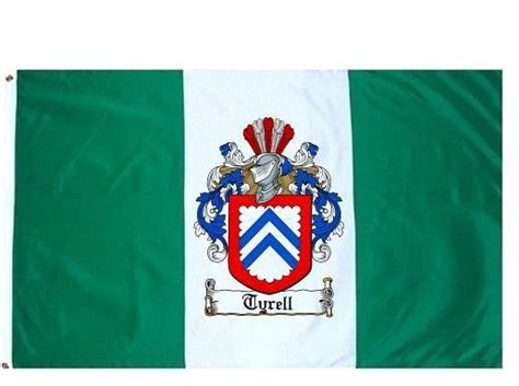 Tyrell Coat of Arms Flag / Family Crest Flag – Family Crests / Coat of ...