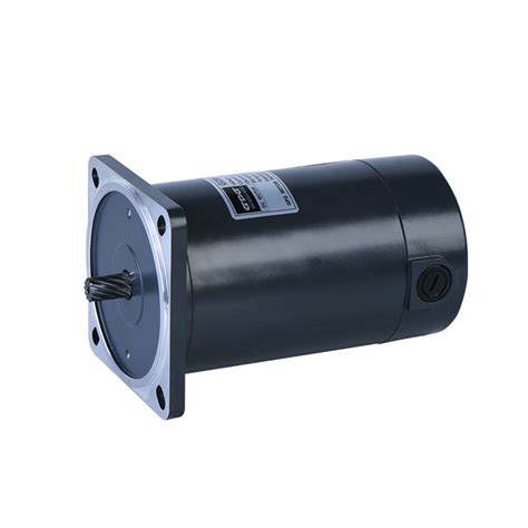 15w 24v Electric Motor Square Flange Flat Face Key Slot