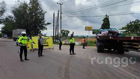 Jadi Akses Utama Mudik Lebaran Dlhp Dan Satlantas Polres Tuban Uji