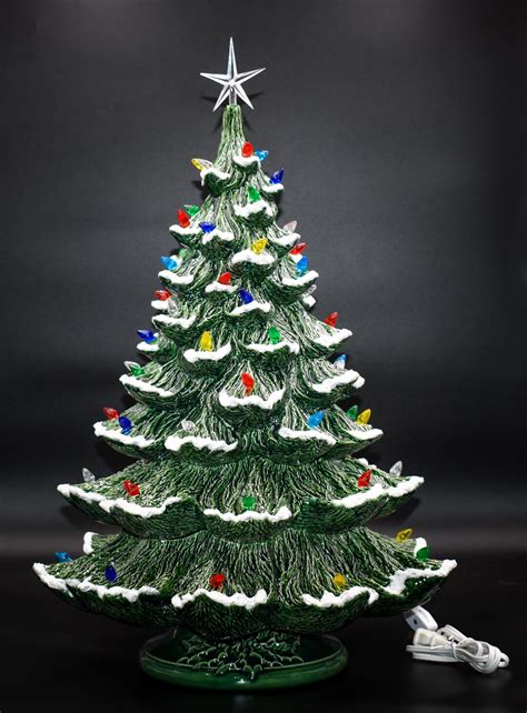 Ceramic Christmas Tree Extra Large Nowell Rough Branch Ceramic Tree