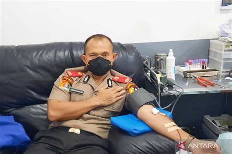 Serdik Sespimmen Ajak Warga Banjarmasin Bantu Stok Darah PMI Yang