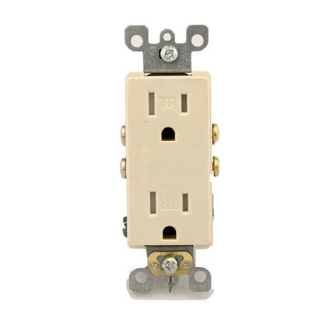 Leviton Decora Residential Grade Tamper Resistant Self Grounding