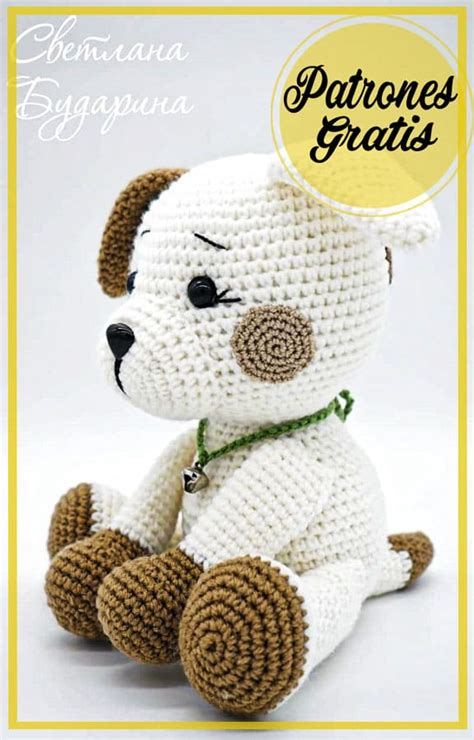 Patrón amigurumi gratis de perrito sentado amigurumis y más