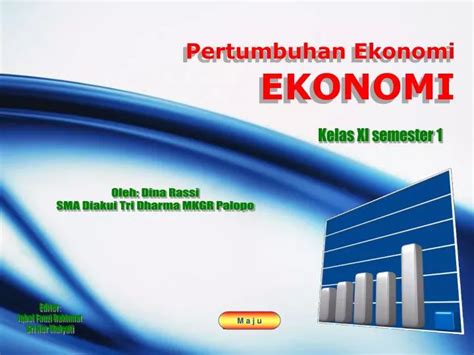 Ppt Pertumbuhan Ekonomi Ekonomi Powerpoint Presentation Free
