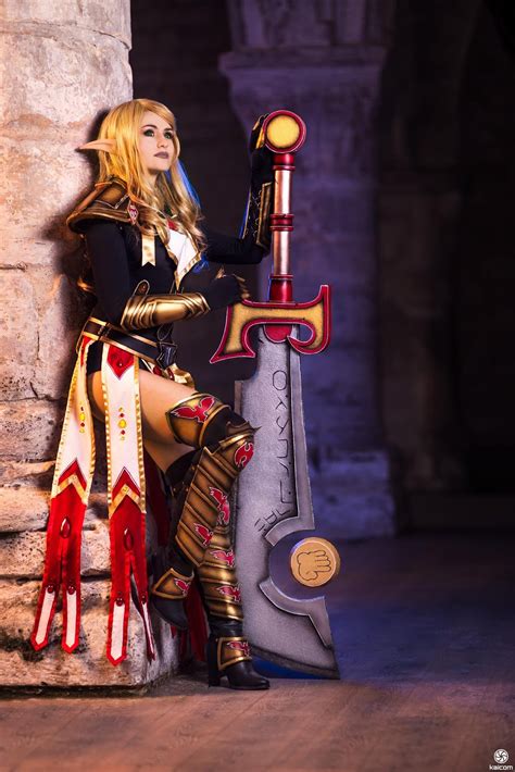 Elarte Cosplay World Of Warcraft Blood Elf Paladin Cosplay