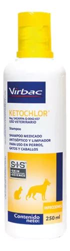 Ketochlor Shampoo Antiséptico 250 Ml Virbac Envío Gratis