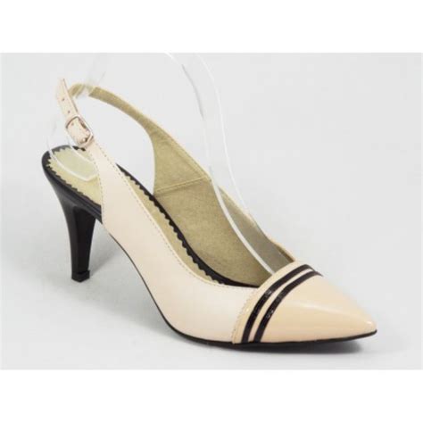 Sandale De Dama Din Piele Nude Inchise In Fata Pantofi Moda Pantofi Dama Din Piele