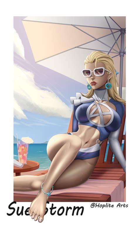 Beach Invisible Woman By Hoplitearts Hentai Foundry
