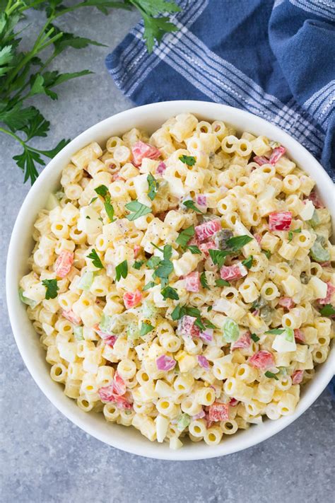 Classic Macaroni Salad Quick And Easy Recipe