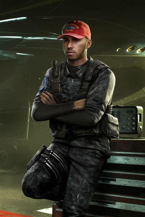 Lewis Hamilton Joins Call Of Duty Infinite Warfare