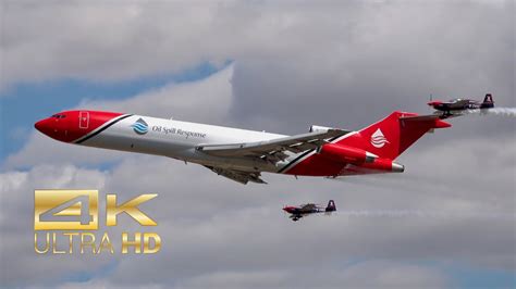 (4K) Boeing 727-2S2F Super 27 from T2 Aviation G-OSRA arrival RAF ...