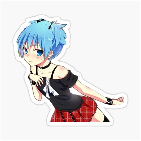 Shiota Nagisa Trap Assassination Classroom Sticker Sticker By