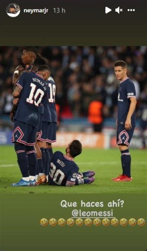 Messi Y La Champions League La Reacción De Neymar Tras Ver A Lionel Hacer De Cocodrilo En Un