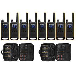 Motorola Walkie Talkie T82 Extreme Eight Pack