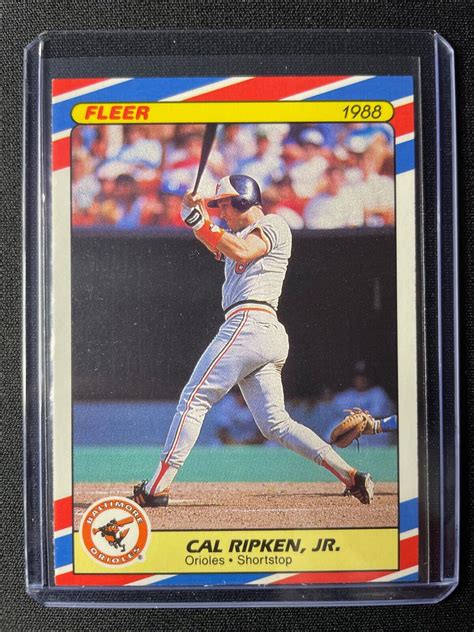 Fleer Baseball Superstars Cal Ripken Jr Of Orioles Ebay