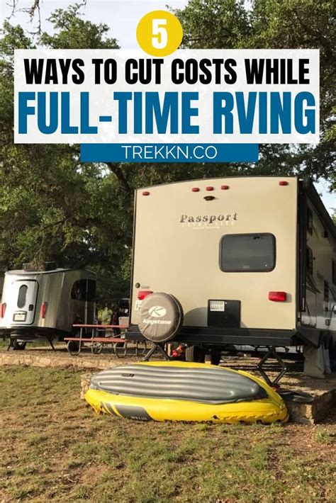 Simple Ways To Reduce The Costs Of Rving Full Time In 2024 Rv Parks And Campgrounds Travel