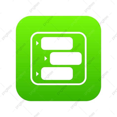 Icono De Chat De Asesoramiento Vector Verde Aislado Sobre Fondo Blanco