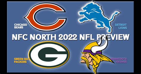 Nfc North 2022 Preview Odds Win Totals Fantasy Picks For Bears